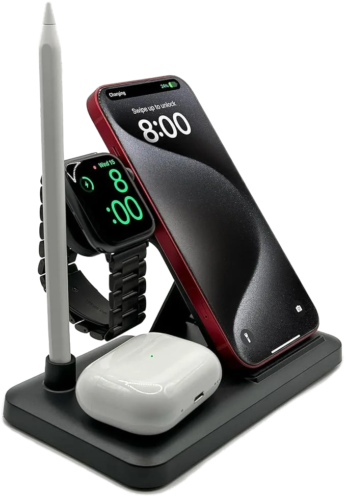 TEKINFINITE 4 in 1 wireless charging station
